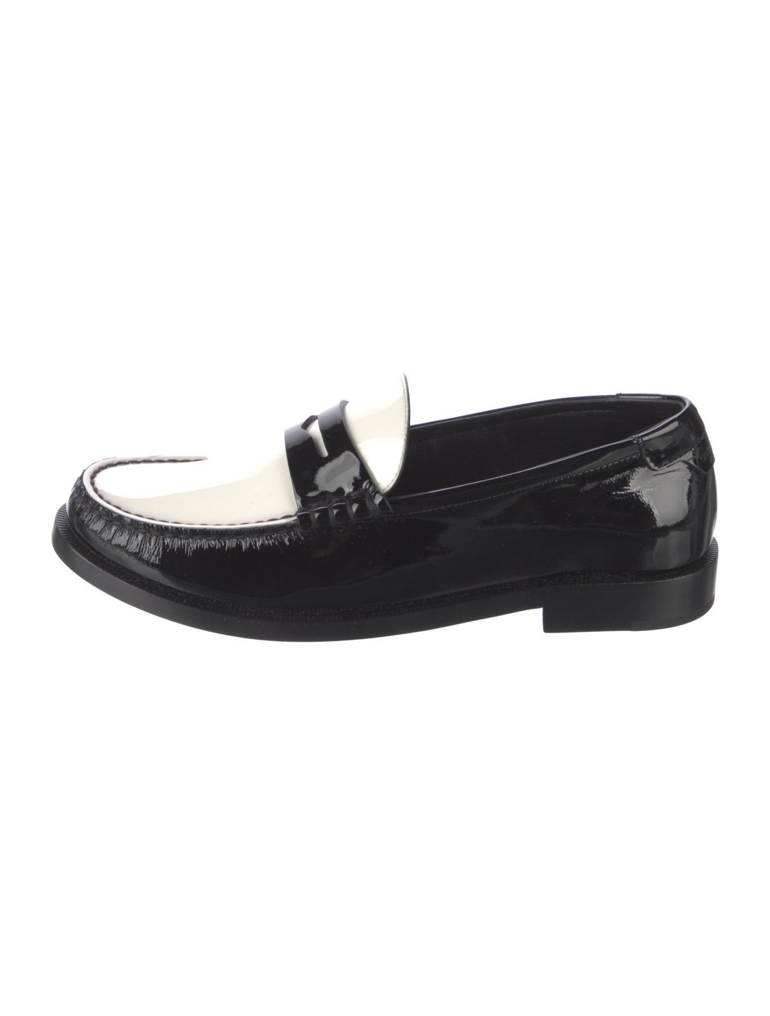 Saint Laurent Patent Leather Loafers