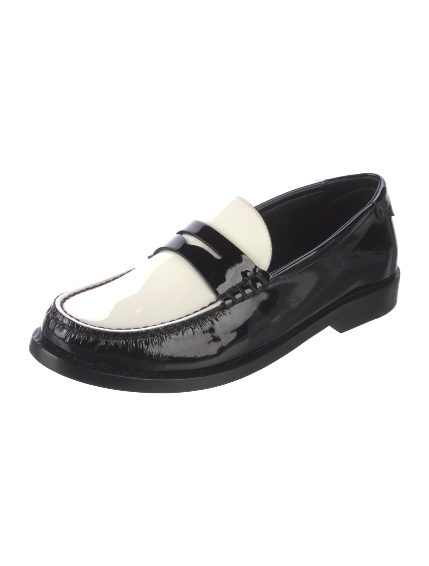 Saint Laurent Patent Leather Loafers