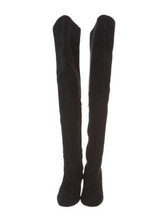 Saint Laurent Suede Boots