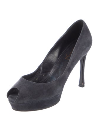 Saint Laurent Suede Pumps