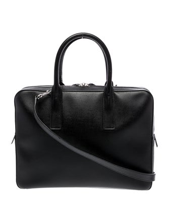 Saint Laurent Leather Leather Briefcase Large 2022