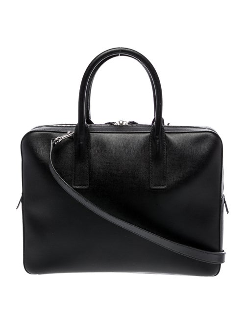 Saint Laurent Leather Leather Briefcase Large 2022