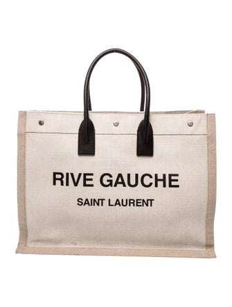 Saint Laurent Canvas Rive Gauche Large