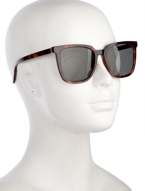 Saint Laurent Square Tinted Sunglasses