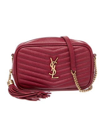 Saint Laurent Chevron Lou Camera Mini