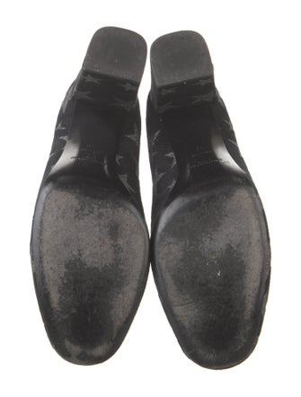 Saint Laurent Signature Logo Suede Chelsea Boots