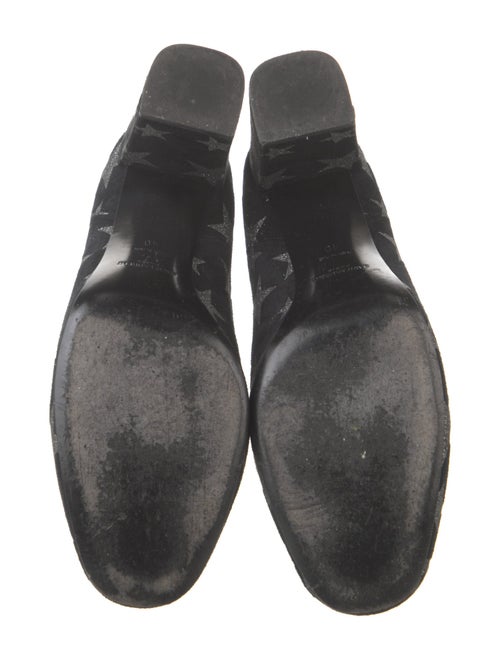 Saint Laurent Signature Logo Suede Chelsea Boots