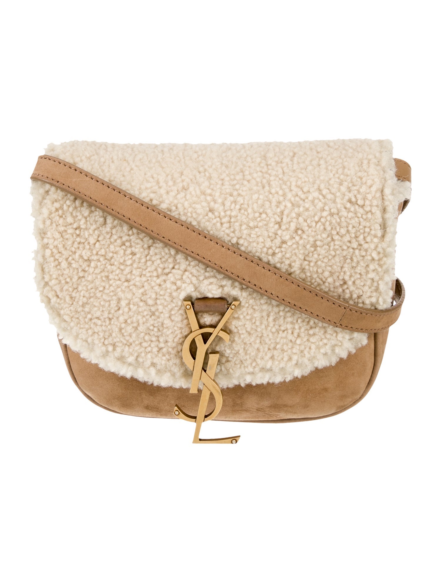 Saint Laurent Suede Kaia Small