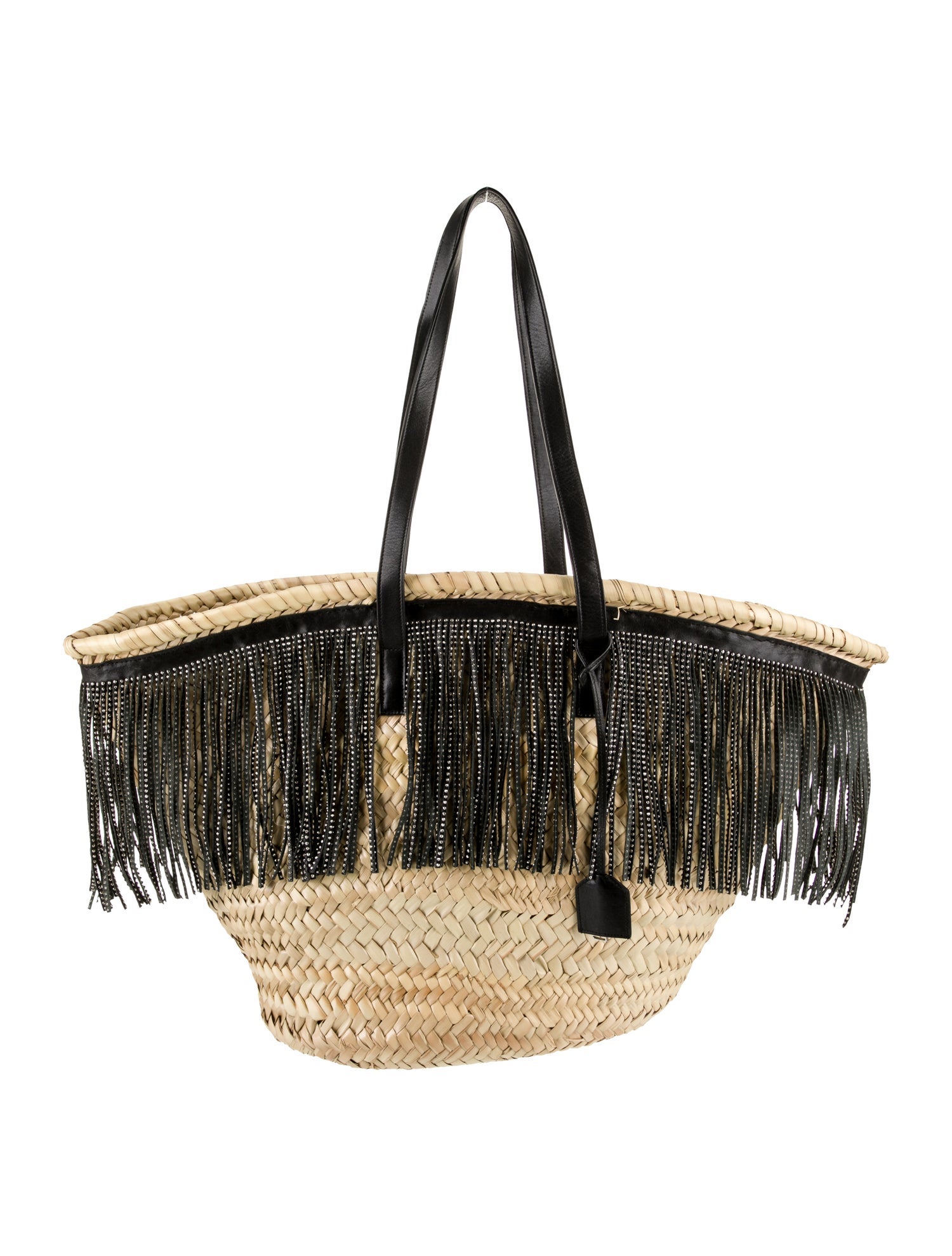 Saint Laurent Straw Panier