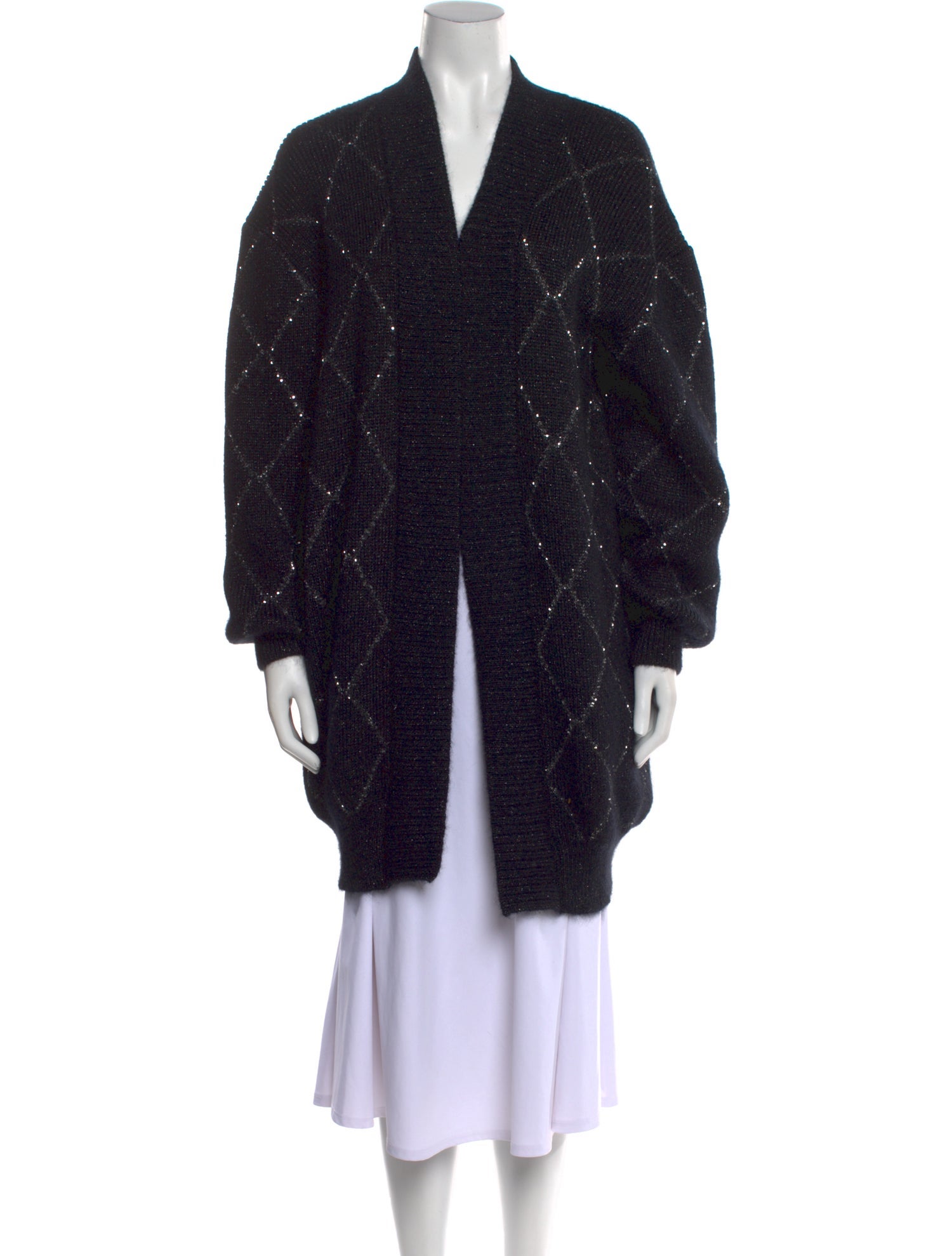 Saint Laurent Mohair V-Neck Sweater