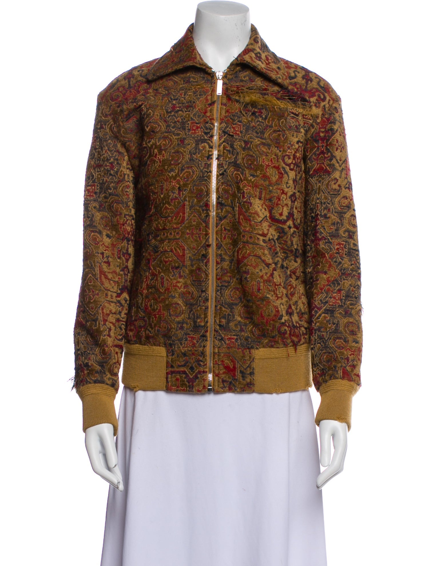 Saint Laurent Printed Bomber Jacket