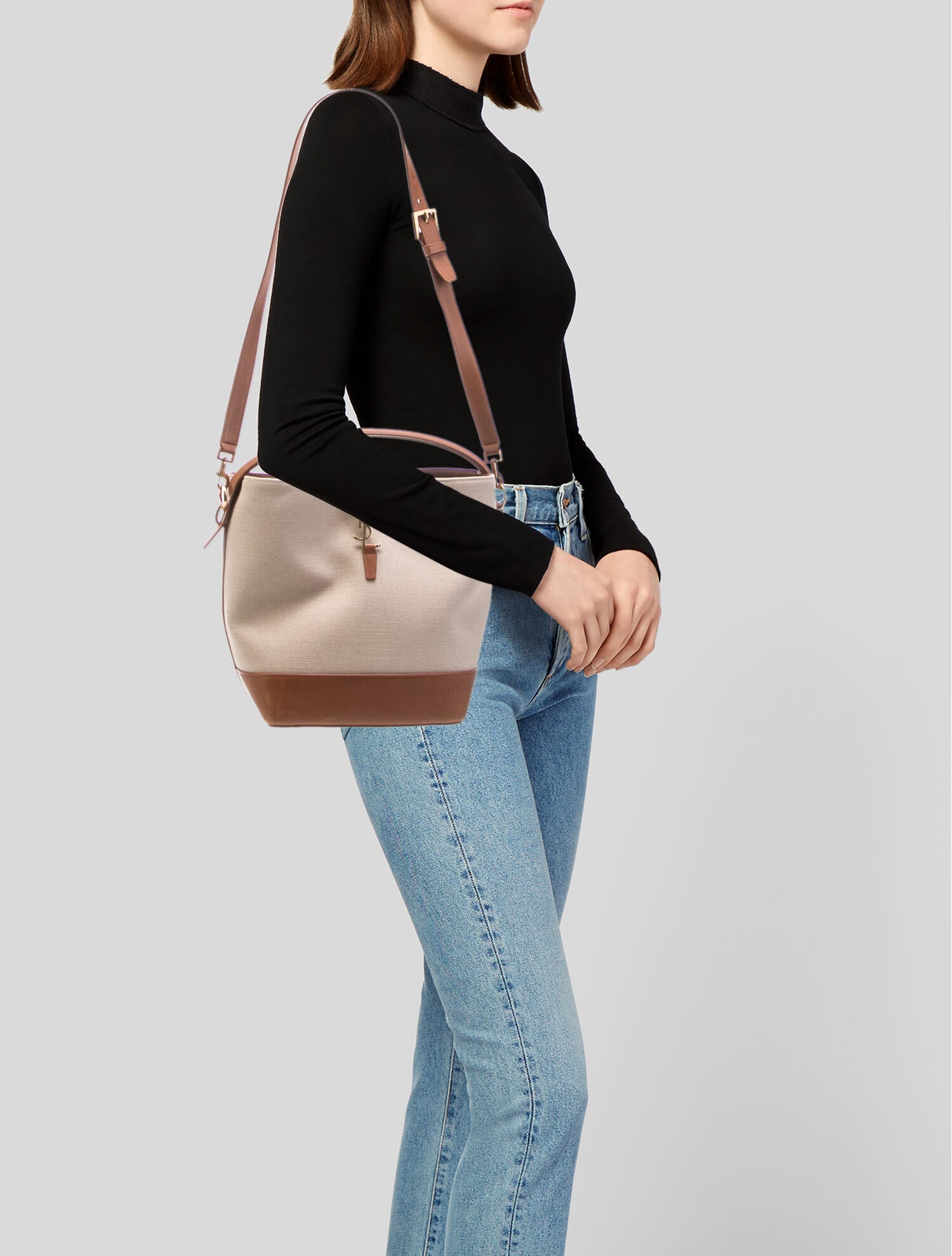 Saint Laurent Canvas Le 37 w/ Strap 2024