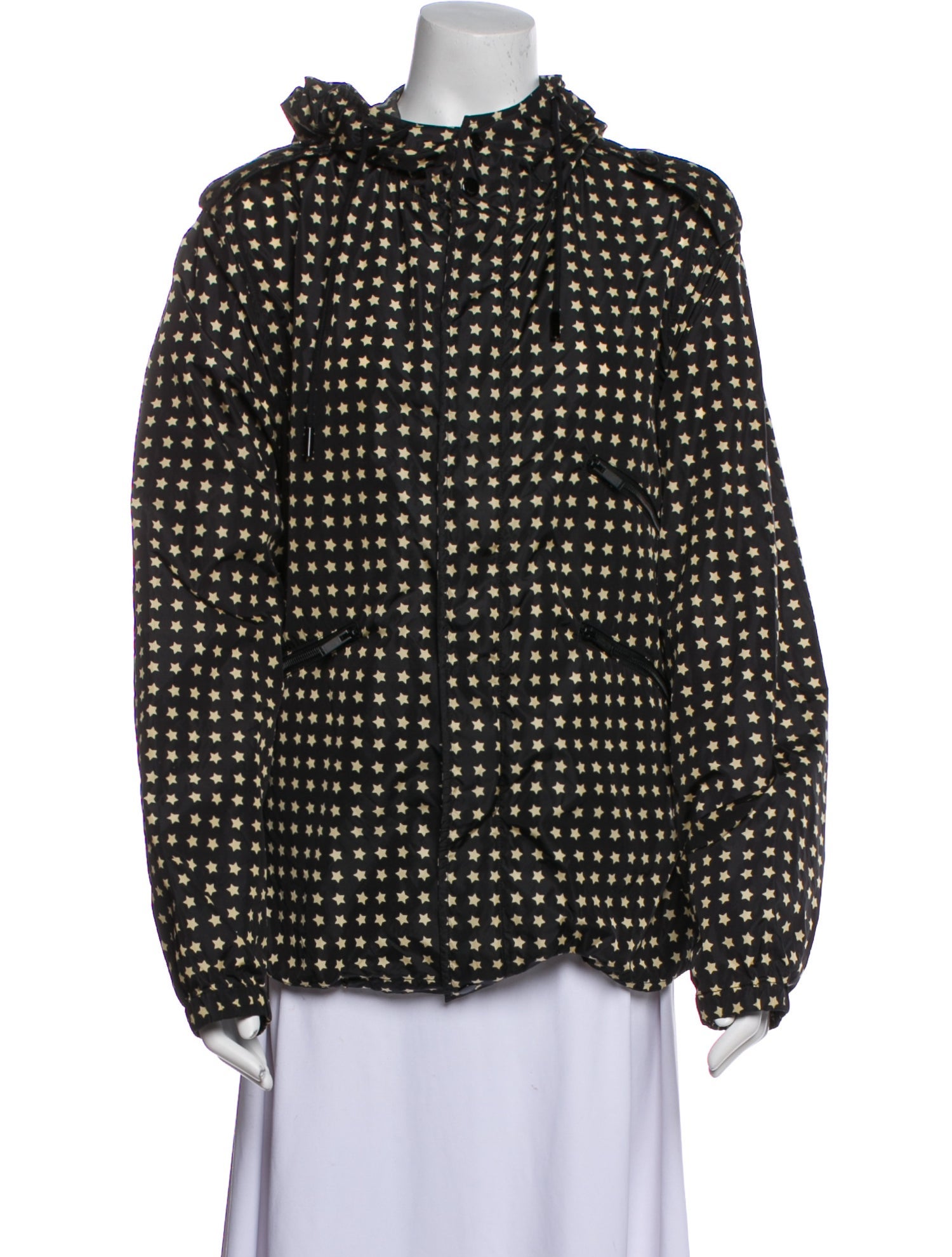 Saint Laurent Silk Printed Jacket