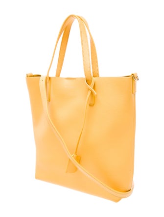 Saint Laurent Leather North/South Toy 2022