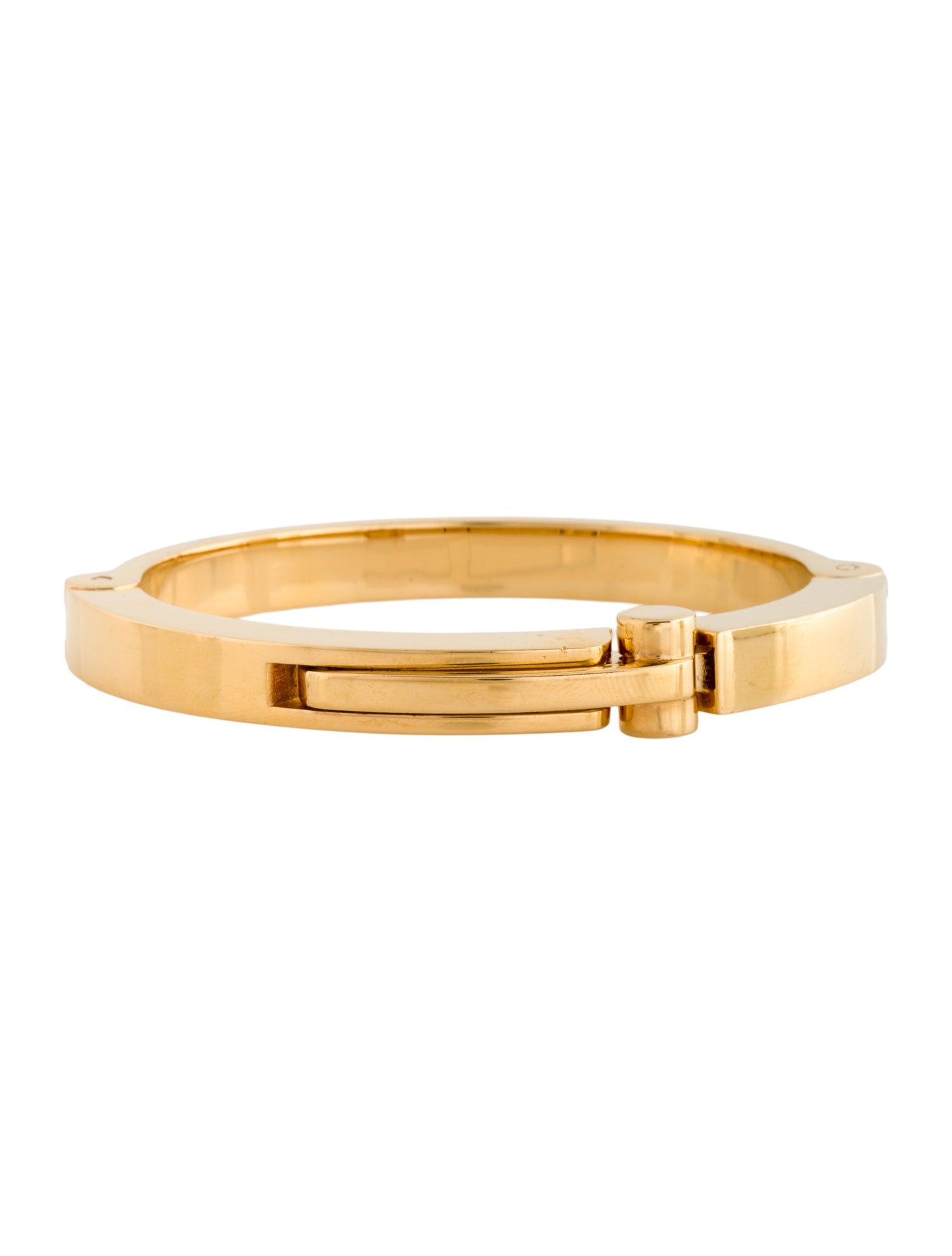 Saint Laurent Hinged Bangle Bracelet