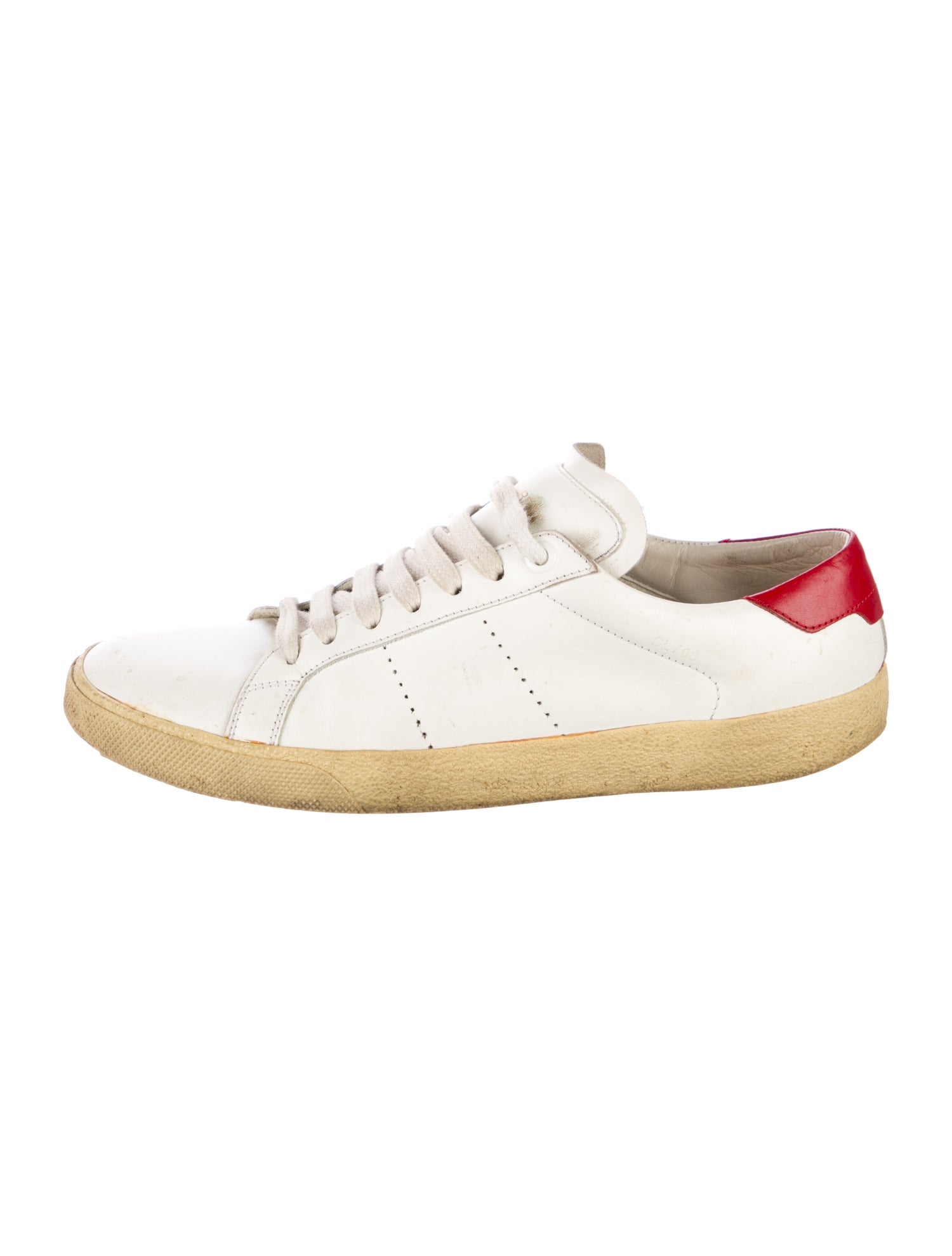 Saint Laurent Leather Sneakers