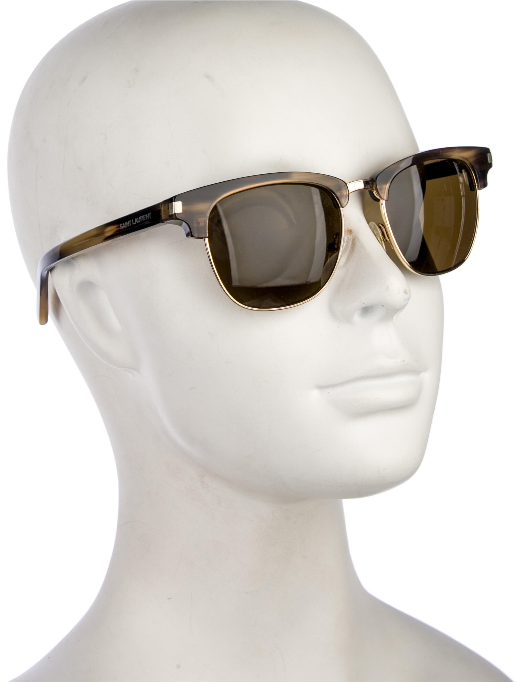 Saint Laurent Wayfarer Tinted Sunglasses