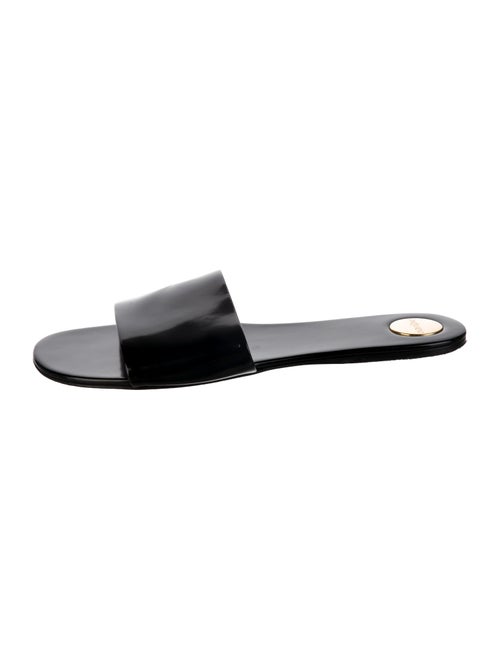Saint Laurent Carlyle Calfskin Slides