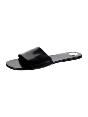 Saint Laurent Carlyle Calfskin Slides