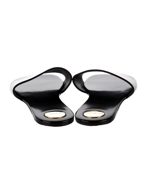 Saint Laurent Carlyle Calfskin Slides