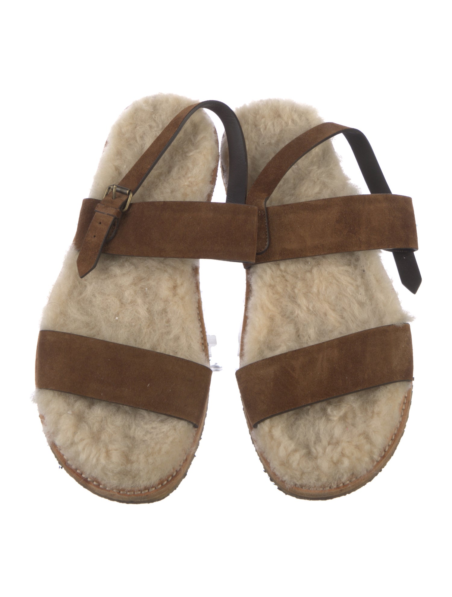 Saint Laurent Suede Sandals