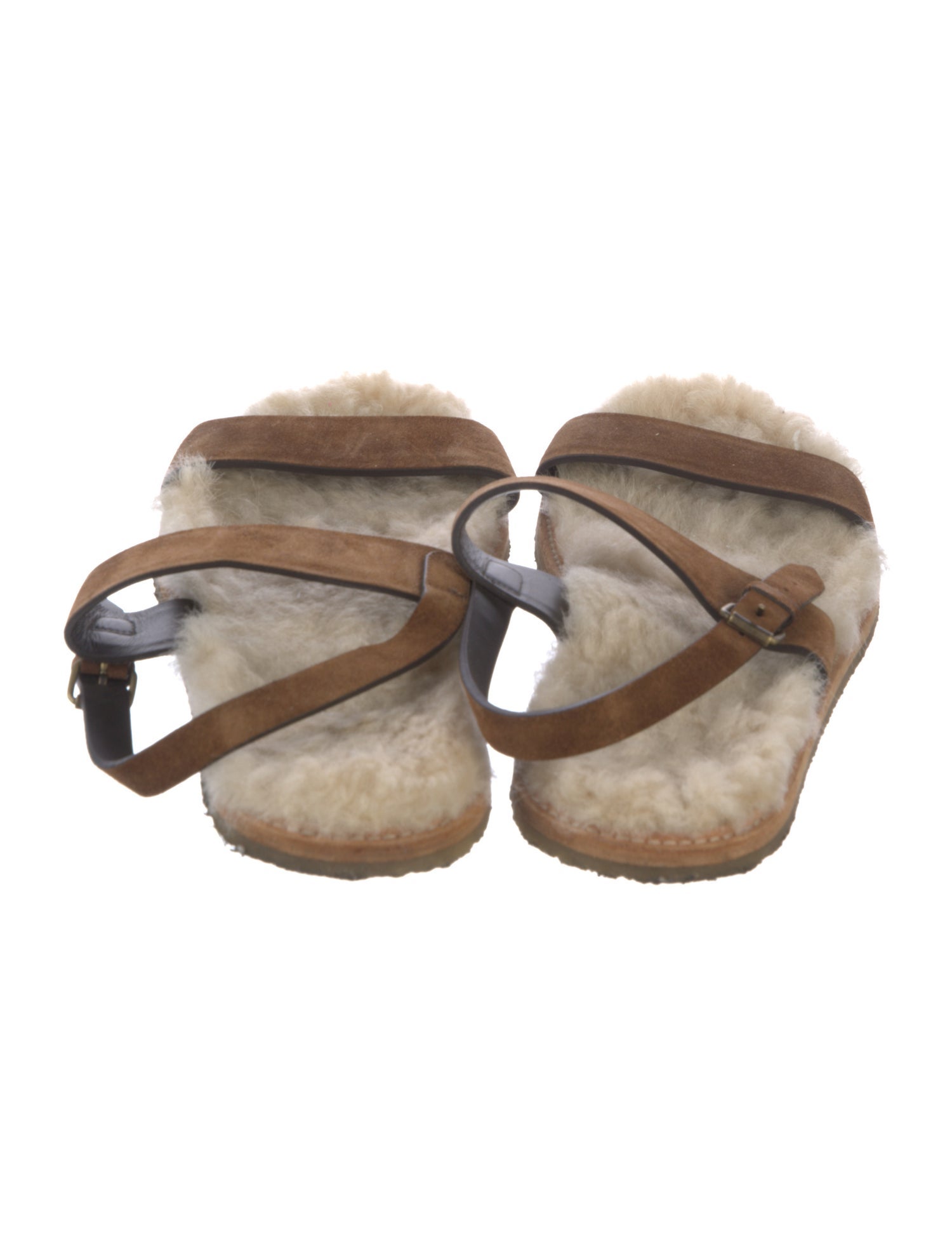 Saint Laurent Suede Sandals