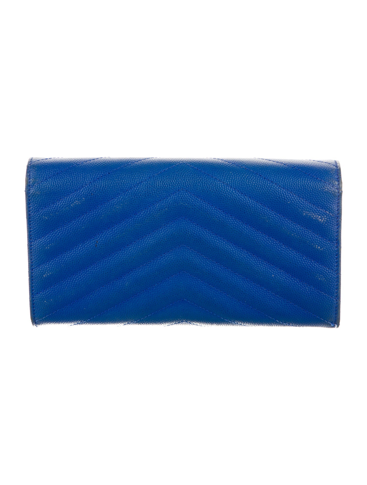 Saint Laurent 2015 Signature Logo Wallet