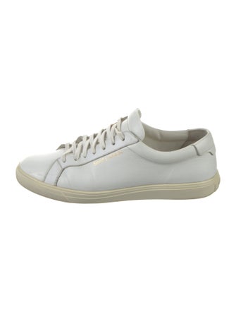 Saint Laurent Leather Printed Sneakers
