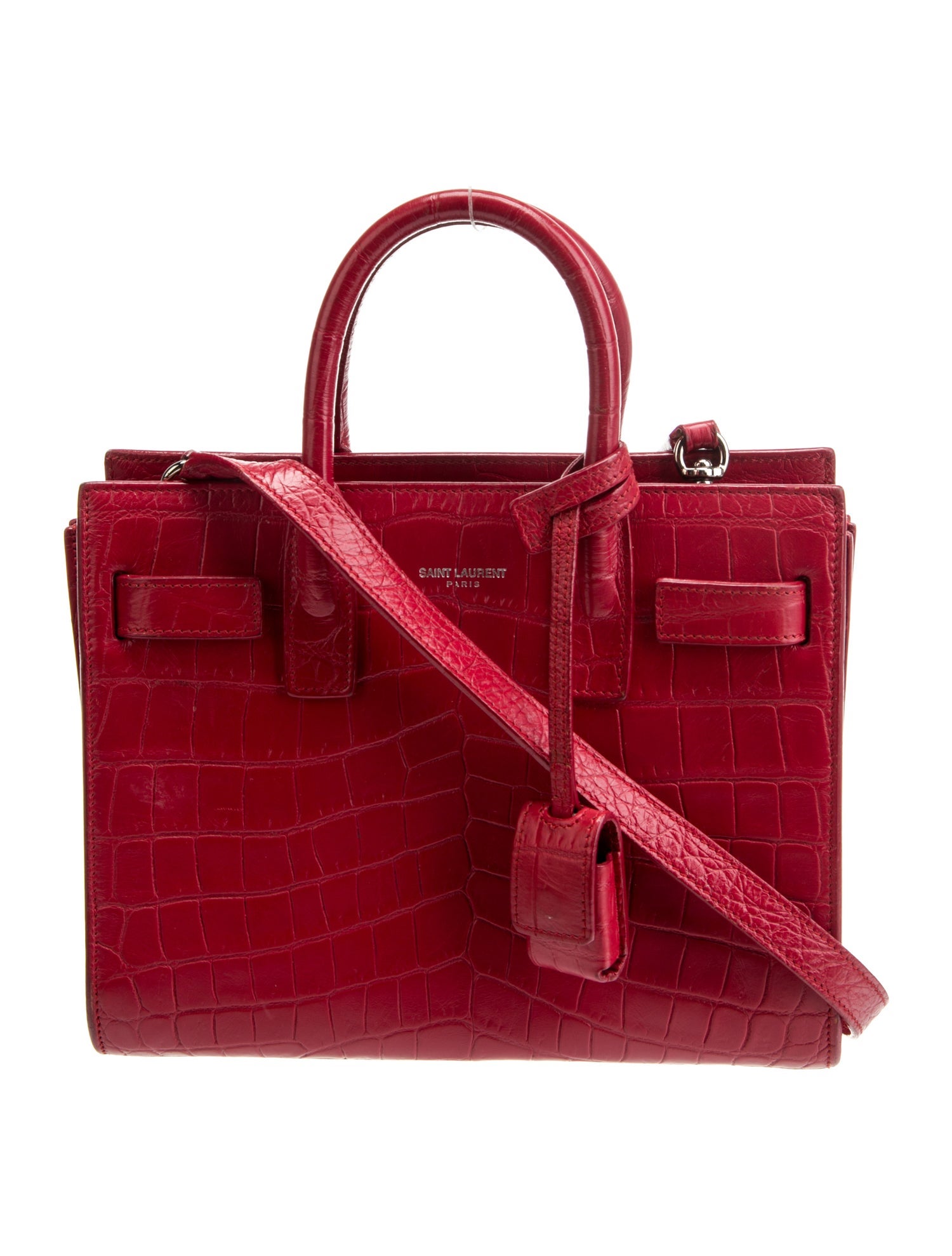 Saint Laurent Leather Sac De Jour