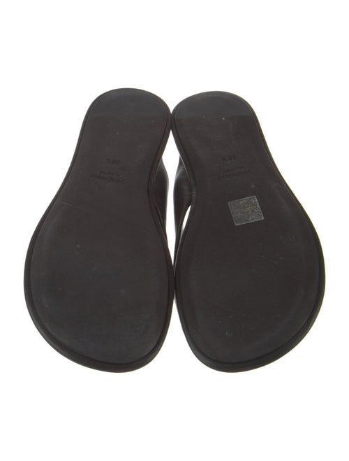 Saint Laurent Leather Slides