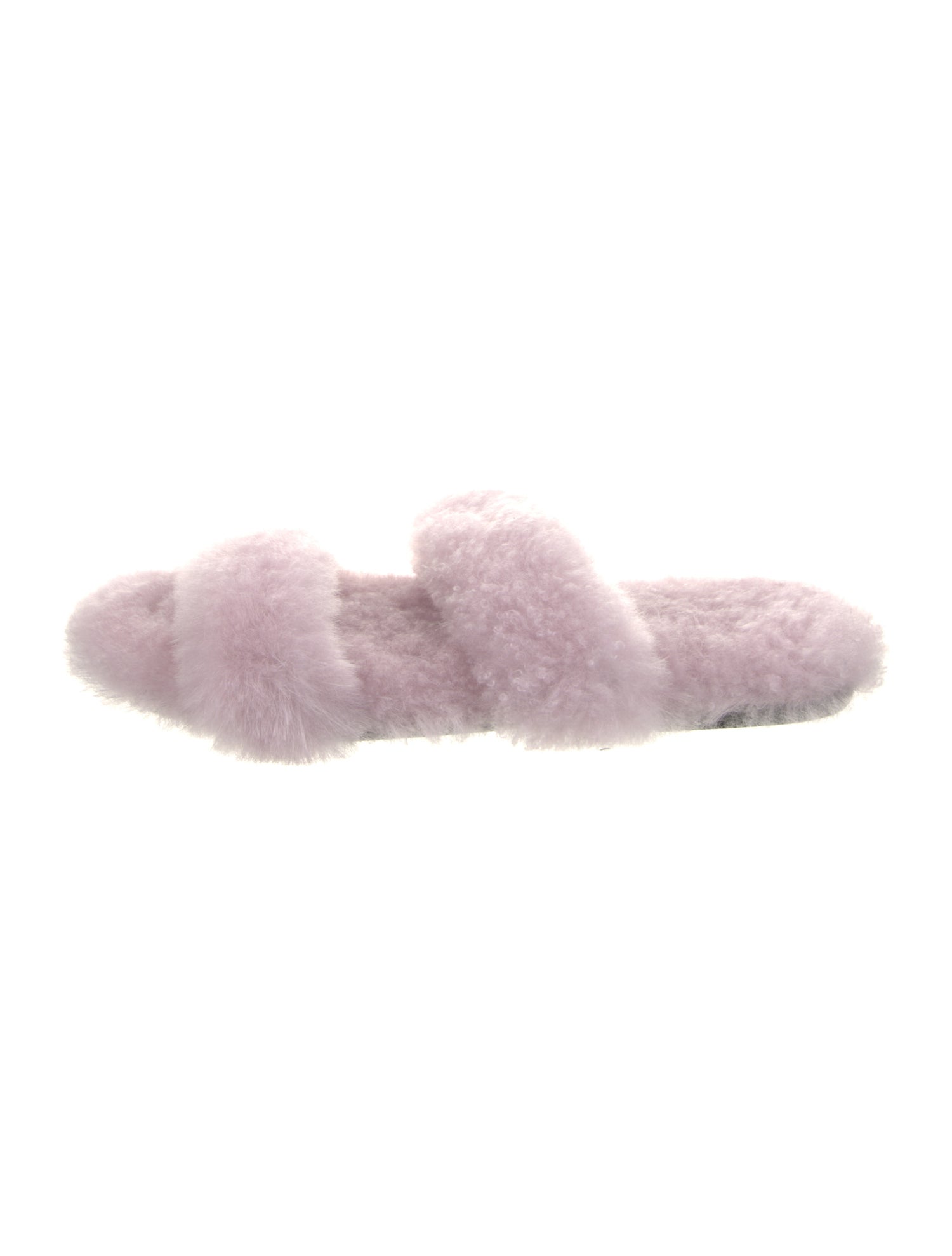 Saint Laurent Fur Slides