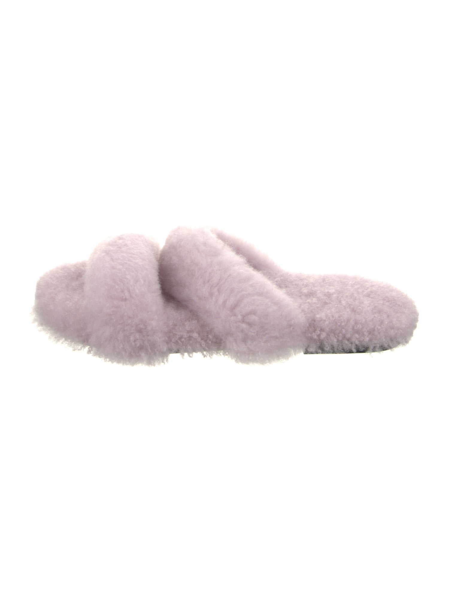 Saint Laurent Fur Slides