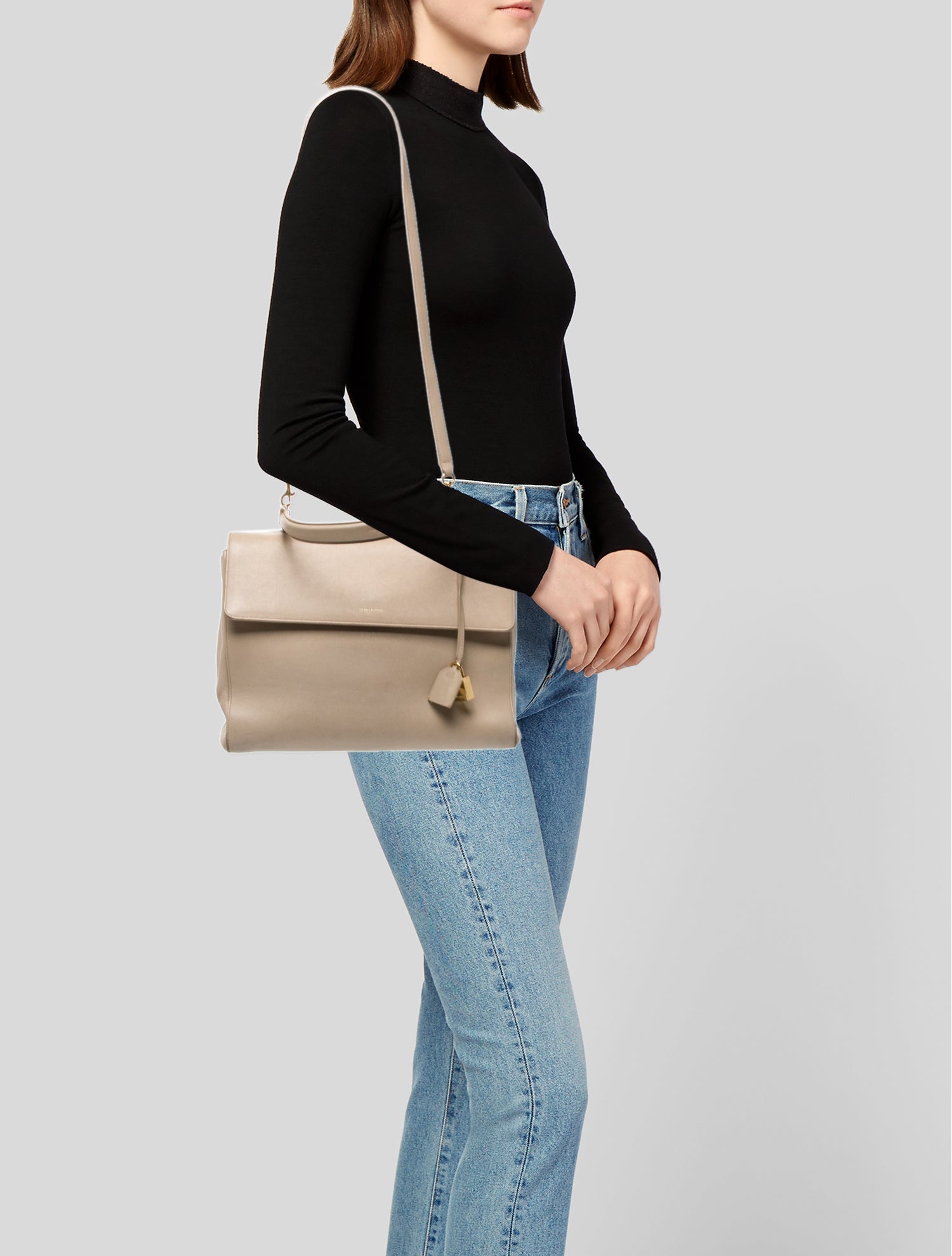 Saint Laurent Leather Moujik