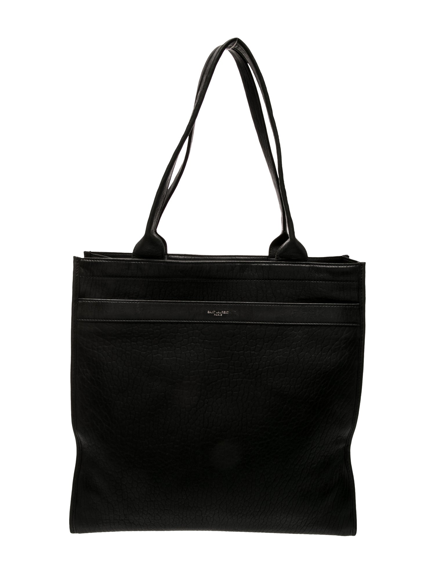 Saint Laurent Leather City Shopper 2023