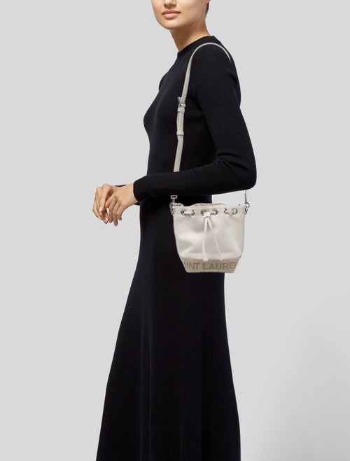 Saint Laurent Canvas Rive Gauche Mini 2022