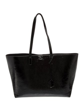 Saint Laurent Patent Leather E/W Shopping