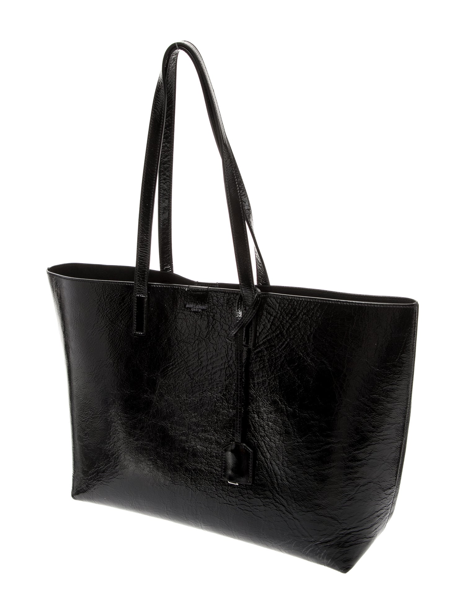 Saint Laurent Patent Leather E/W Shopping