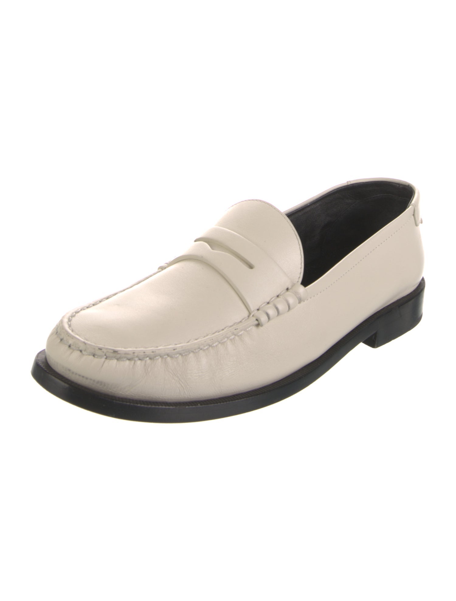 Saint Laurent Leather Loafers