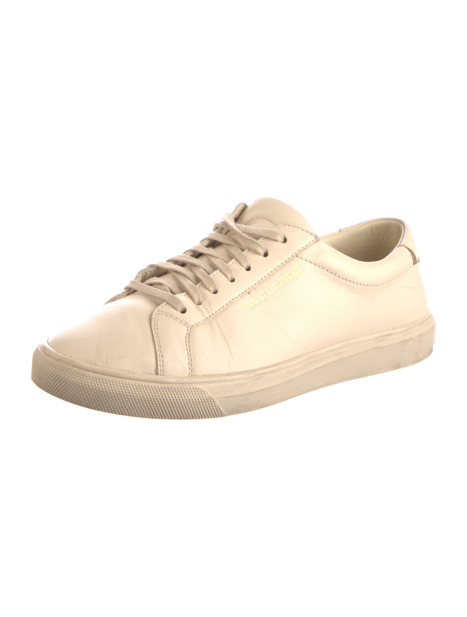 Saint Laurent Leather Sneakers
