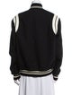 Saint Laurent 2022 Teddy Varsity Bomber Jacket
