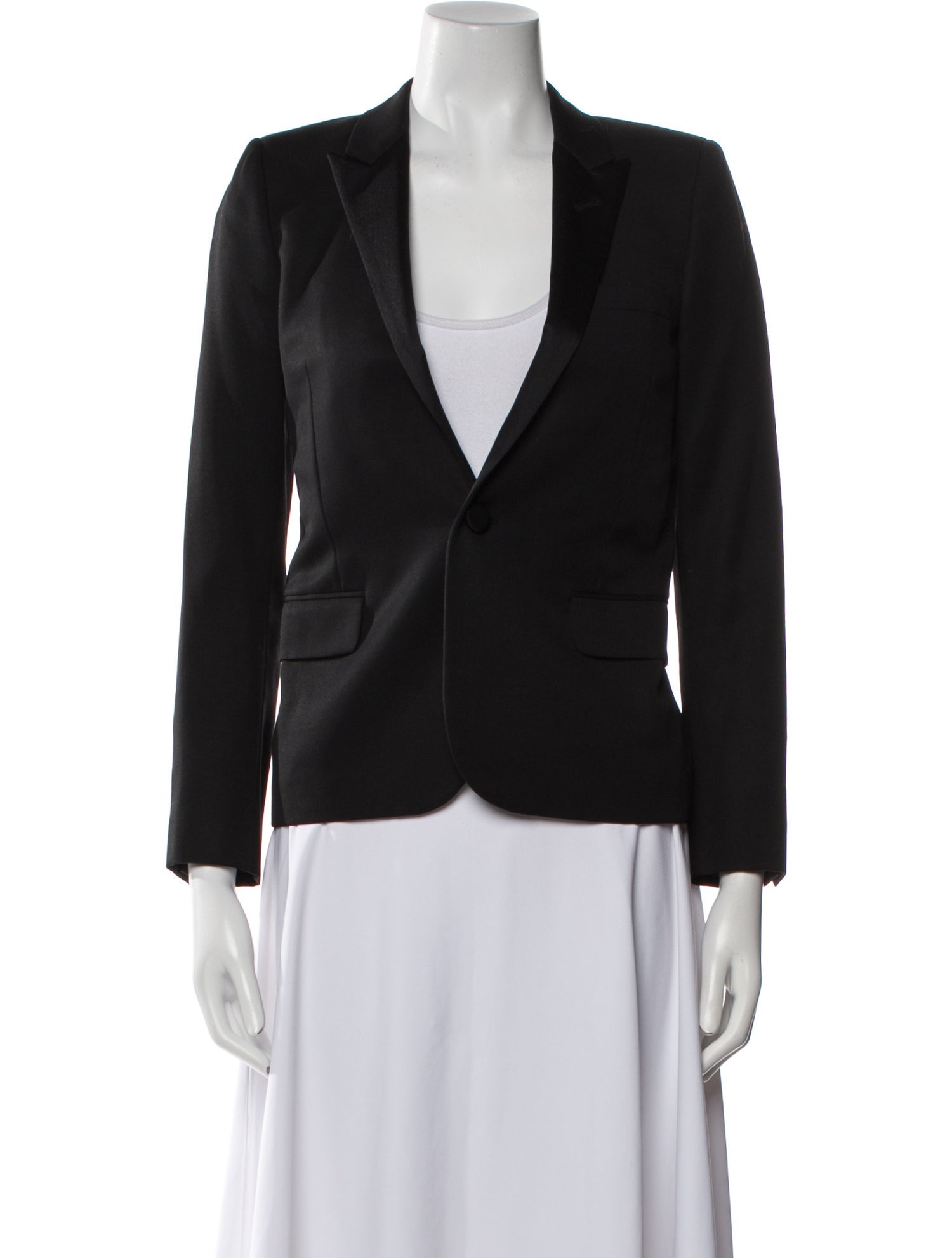 Saint Laurent Virgin Wool Blazer