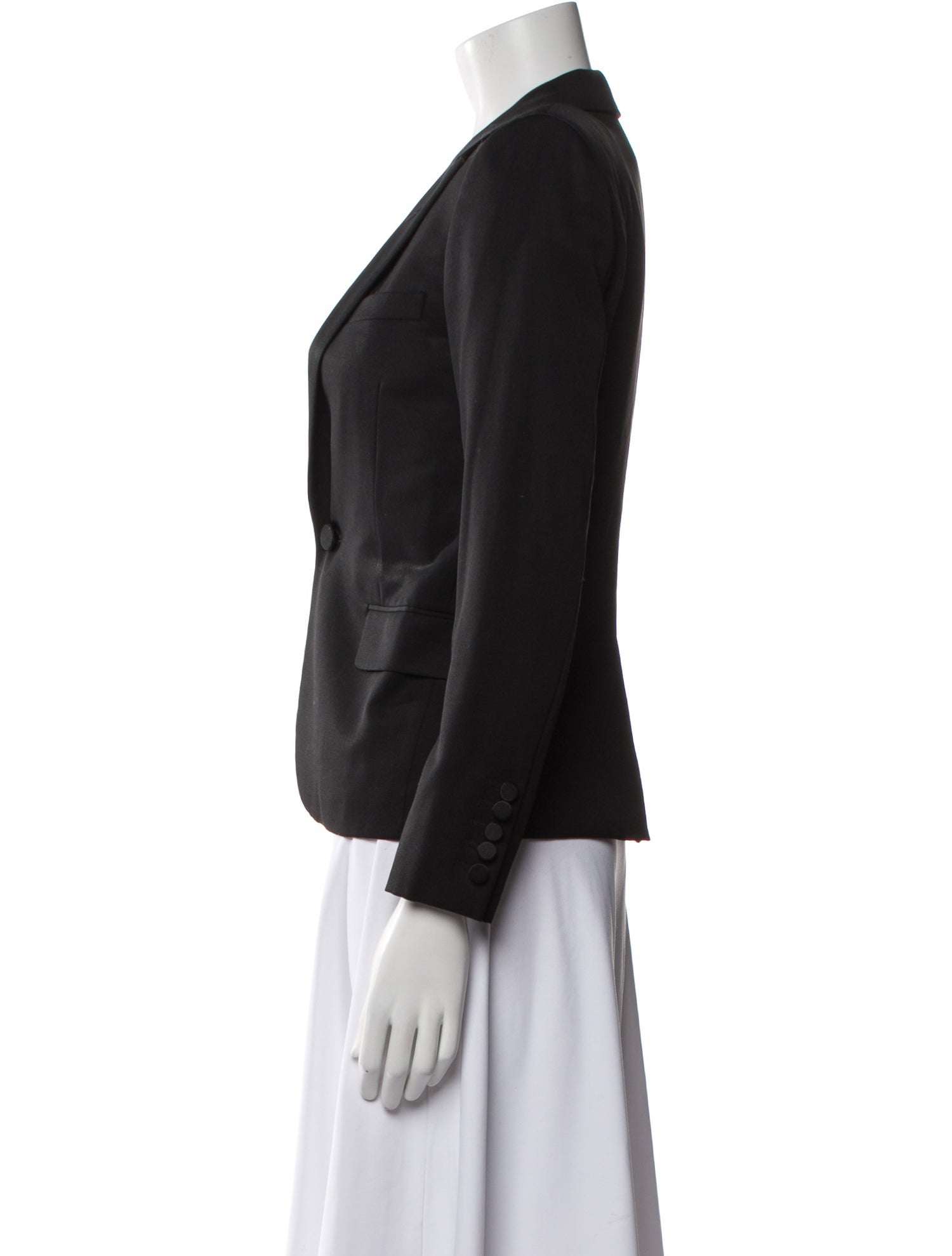 Saint Laurent Virgin Wool Blazer