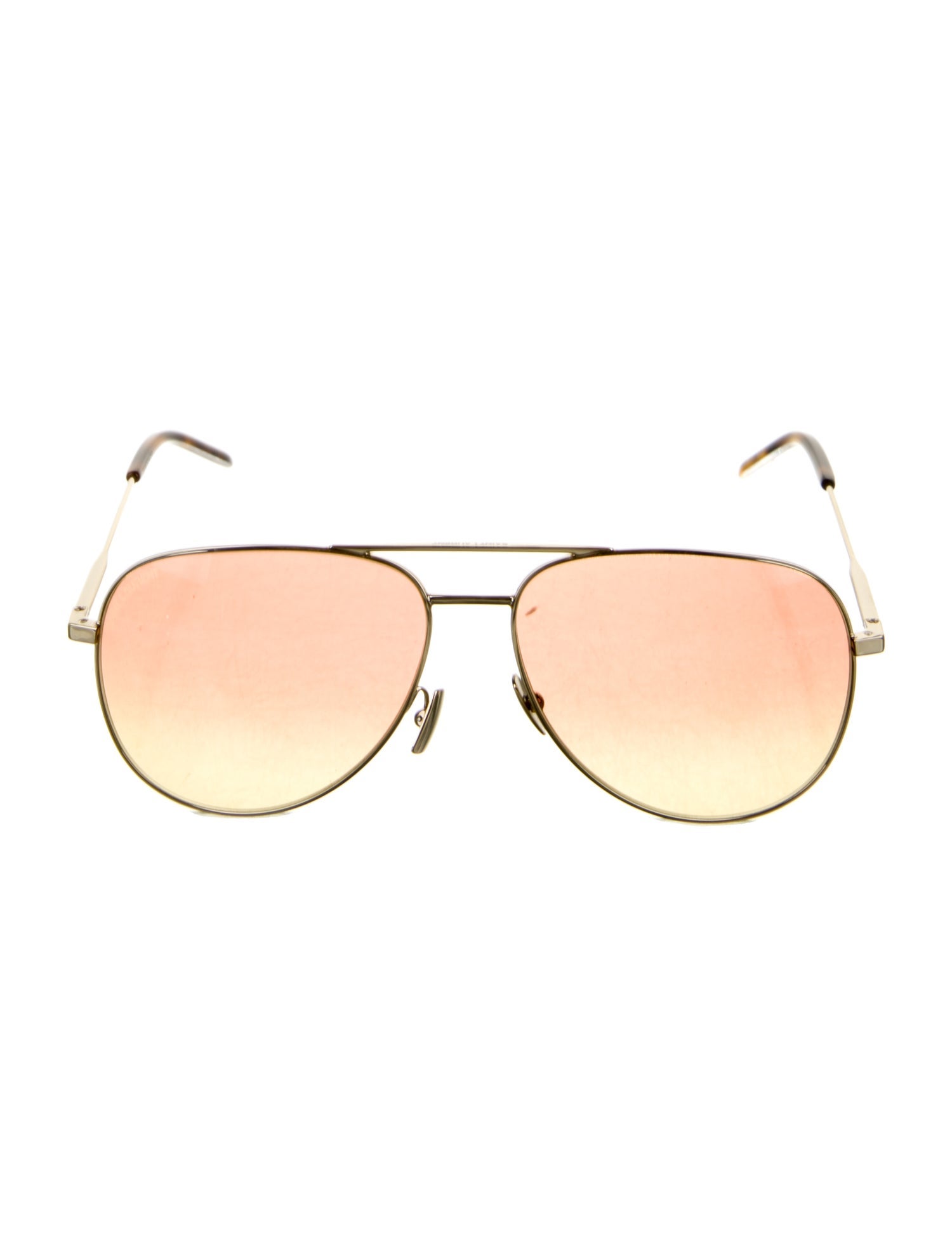 Saint Laurent Aviator Tinted Sunglasses