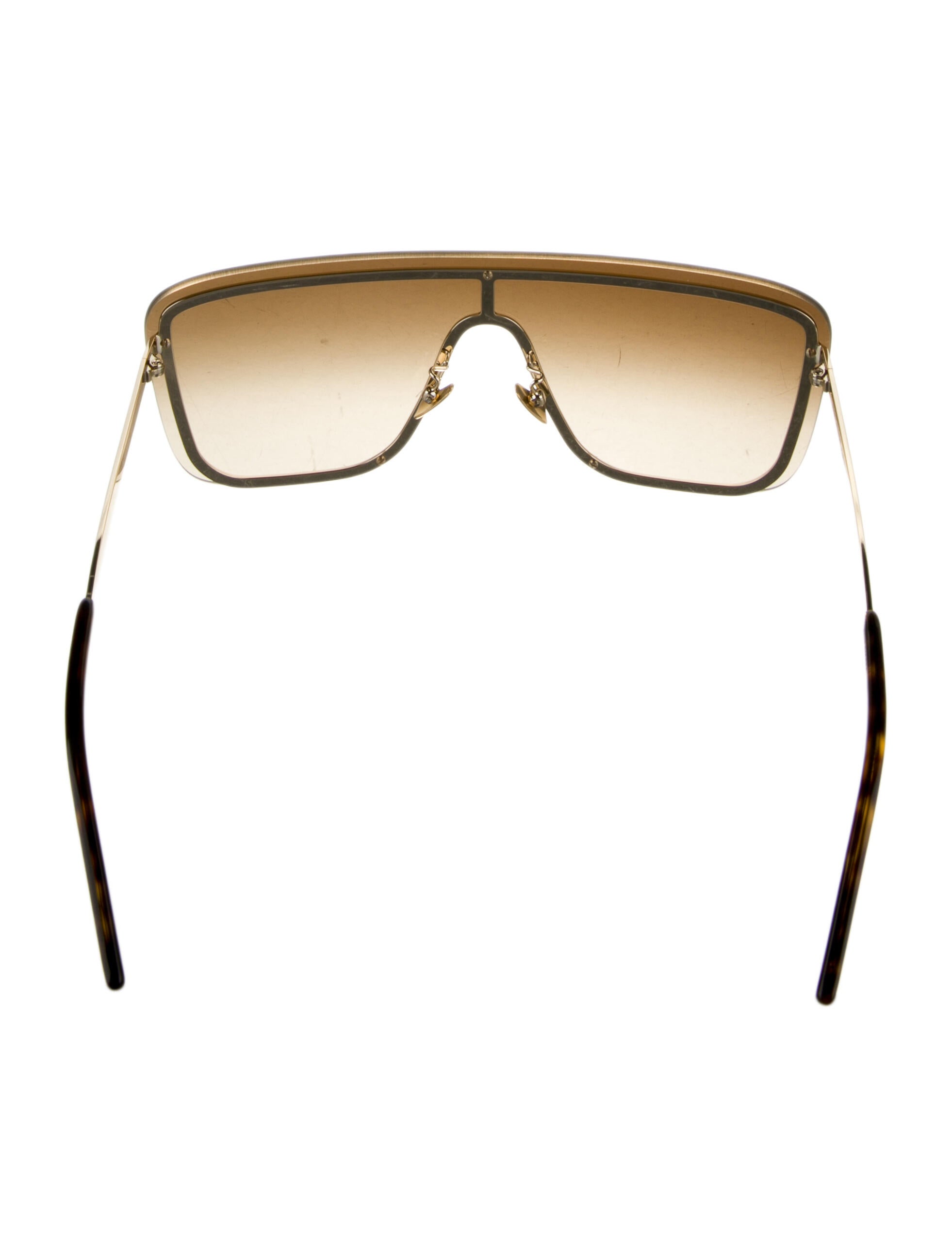 Saint Laurent Shield Gradient Sunglasses