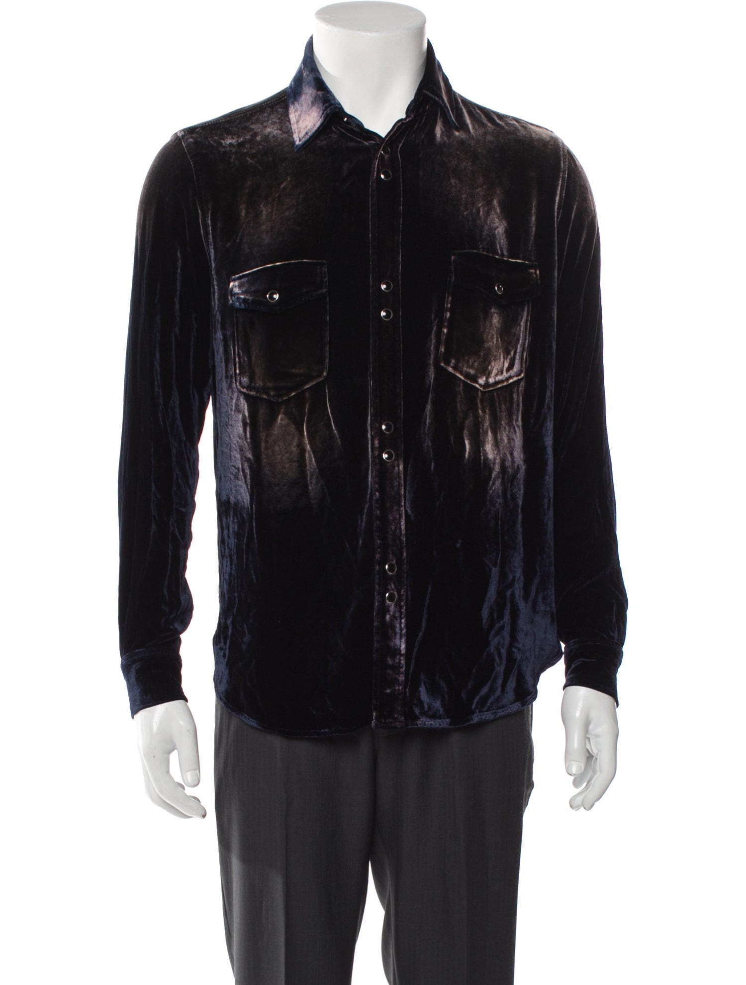 Saint Laurent 2019 Velvet Shirt
