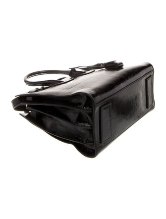Saint Laurent Patent Leather Sac De Jour Medium