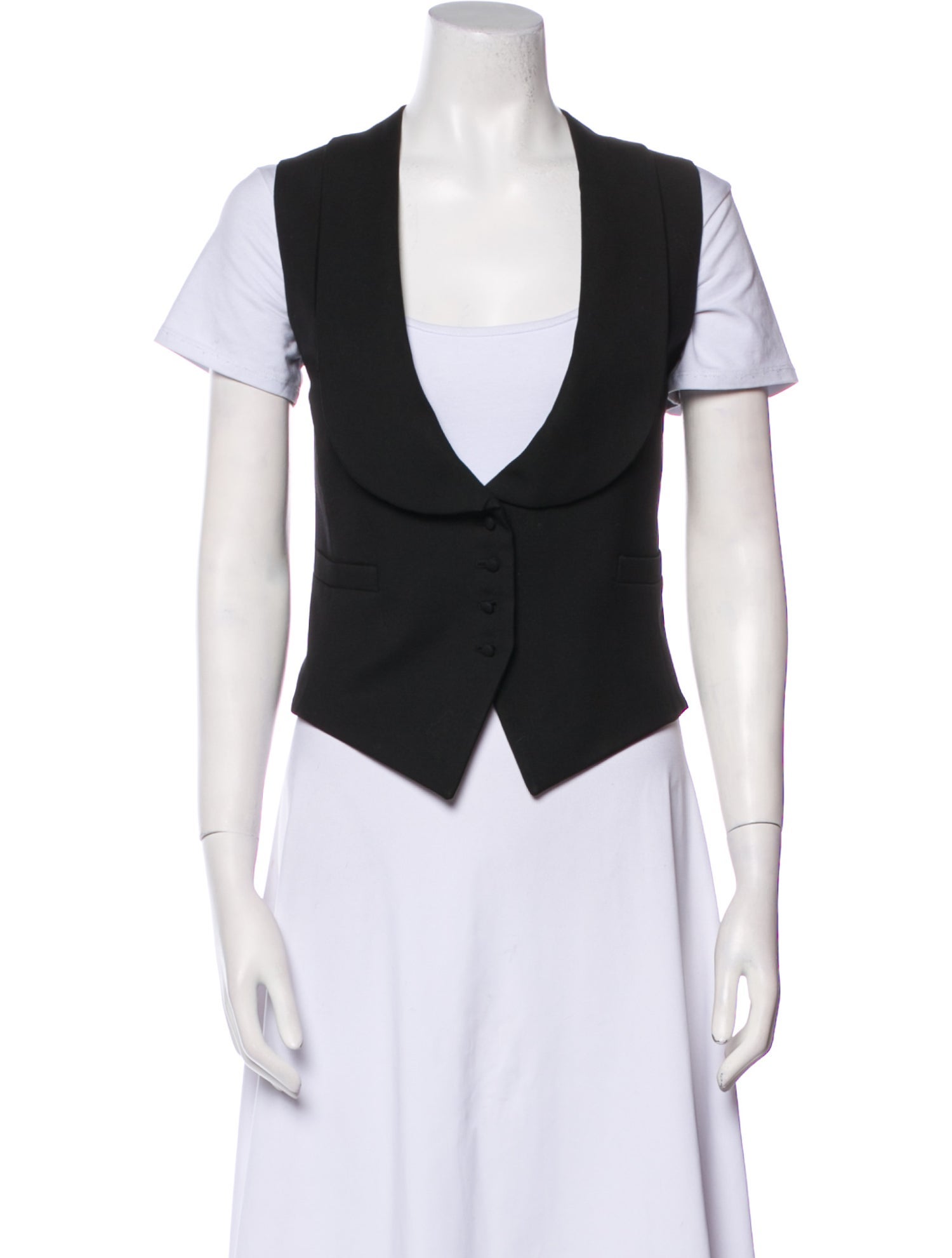 Saint Laurent Virgin Wool Vest