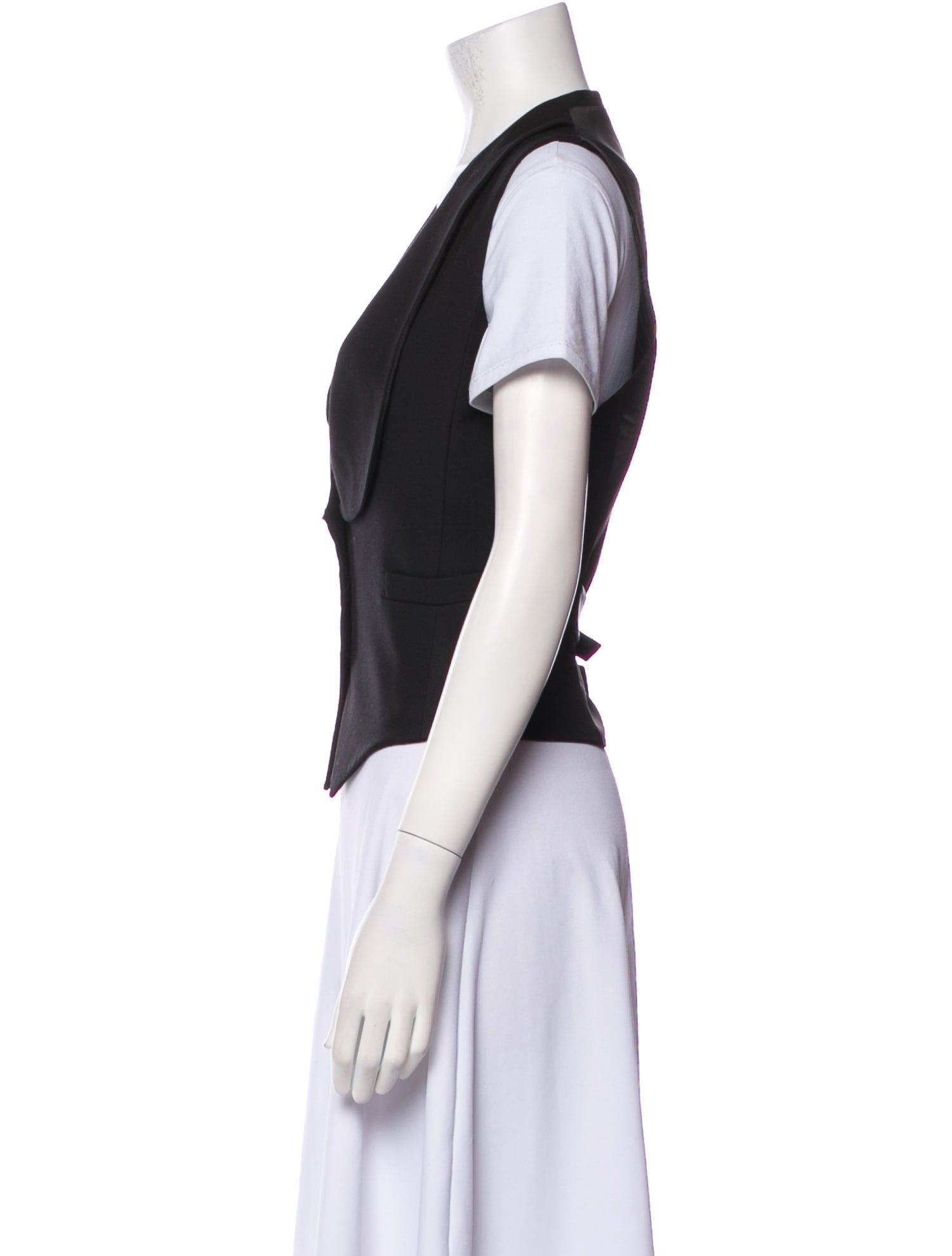 Saint Laurent Virgin Wool Vest