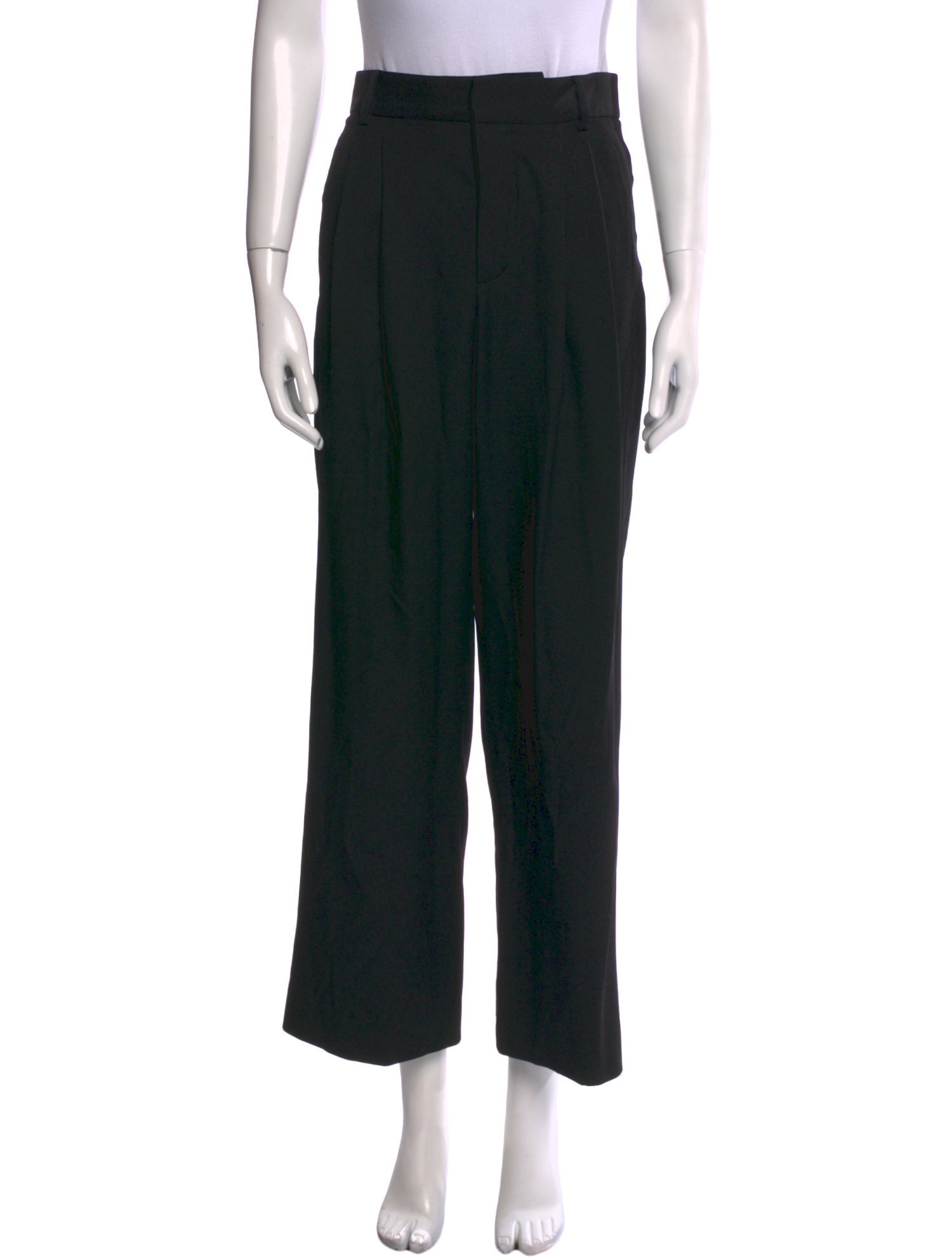 Saint Laurent Wool Wide Leg Pants
