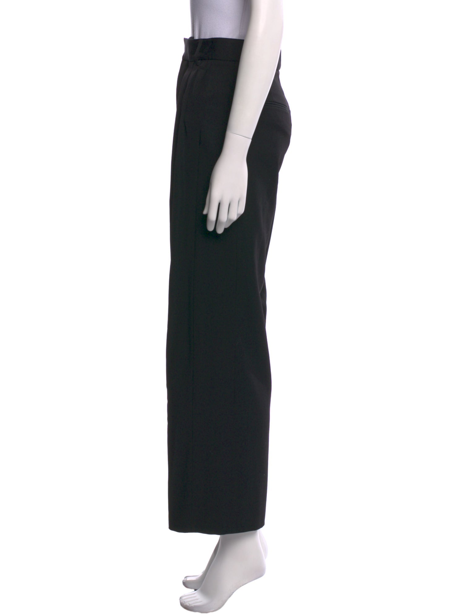 Saint Laurent Wool Wide Leg Pants